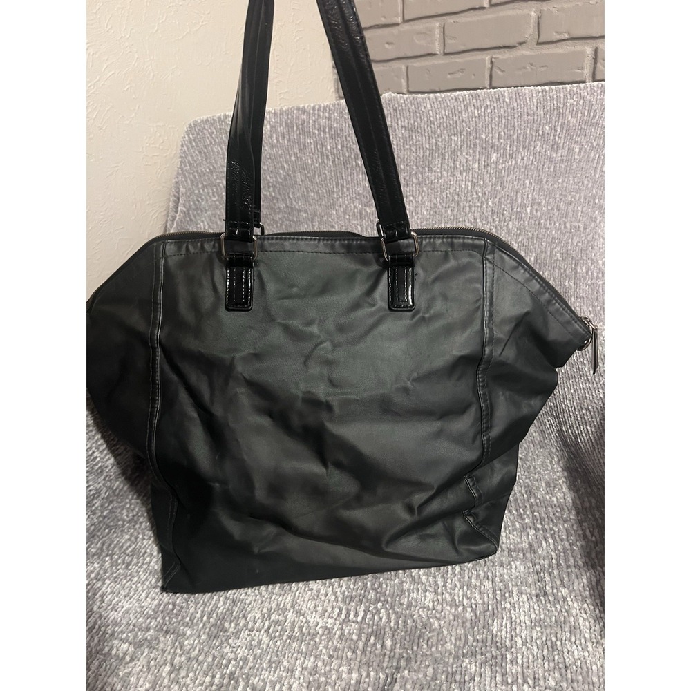VICTORIA'S SECRET Large Black Tote Bag No Long Strap.